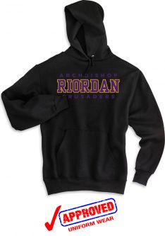 Tackle Twill - JERZEES - UNISEX Pullover Hooded Sweatshirt, Black